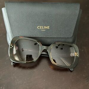 Authentic Tortoise Shell Celine Sunglasses